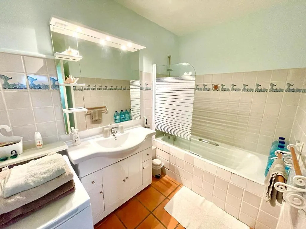 公寓 Guadeloupe- Saint-Francois- Residence Anse Des Rochers - Appartement Quart De Villa Etage - Vue Mer- 4 Personnes - Lit Bebe Sur Demande - Citerne Et Wifi Prives -Animaux Ok-Acces Plage Direct -Apnee Bien-Etre Experience Sur Demande Avec Instructeur A 瓜德罗普