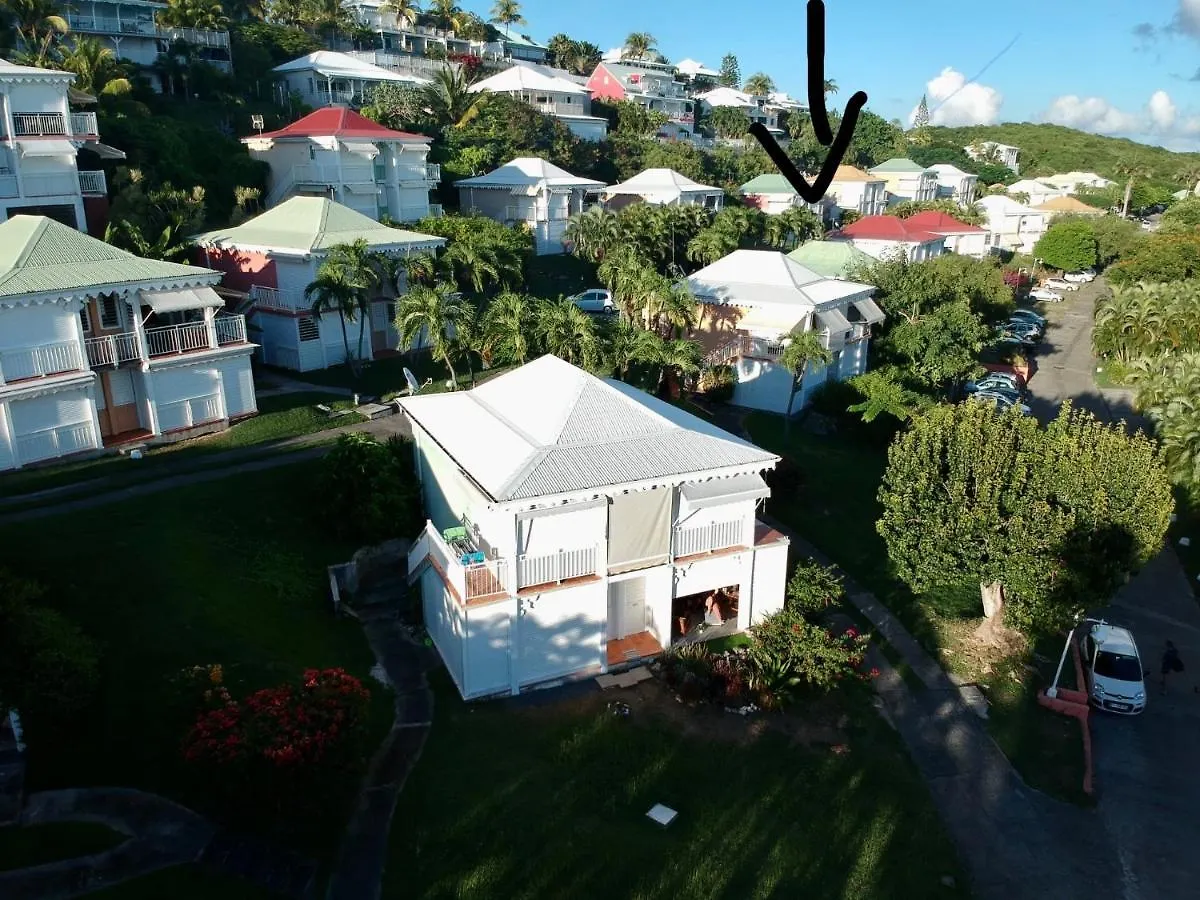 Guadeloupe- Saint-Francois- Residence Anse Des Rochers - Appartement Quart De Villa Etage - Vue Mer- 4 Personnes - Lit Bebe Sur Demande - Citerne Et Wifi Prives -Animaux Ok-Acces Plage Direct -Apnee Bien-Etre Experience Sur Demande Avec Instructeur A 0*, Saint-Francois (Grande-Terre)